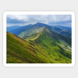 Dazzling Mountain Views Sticker